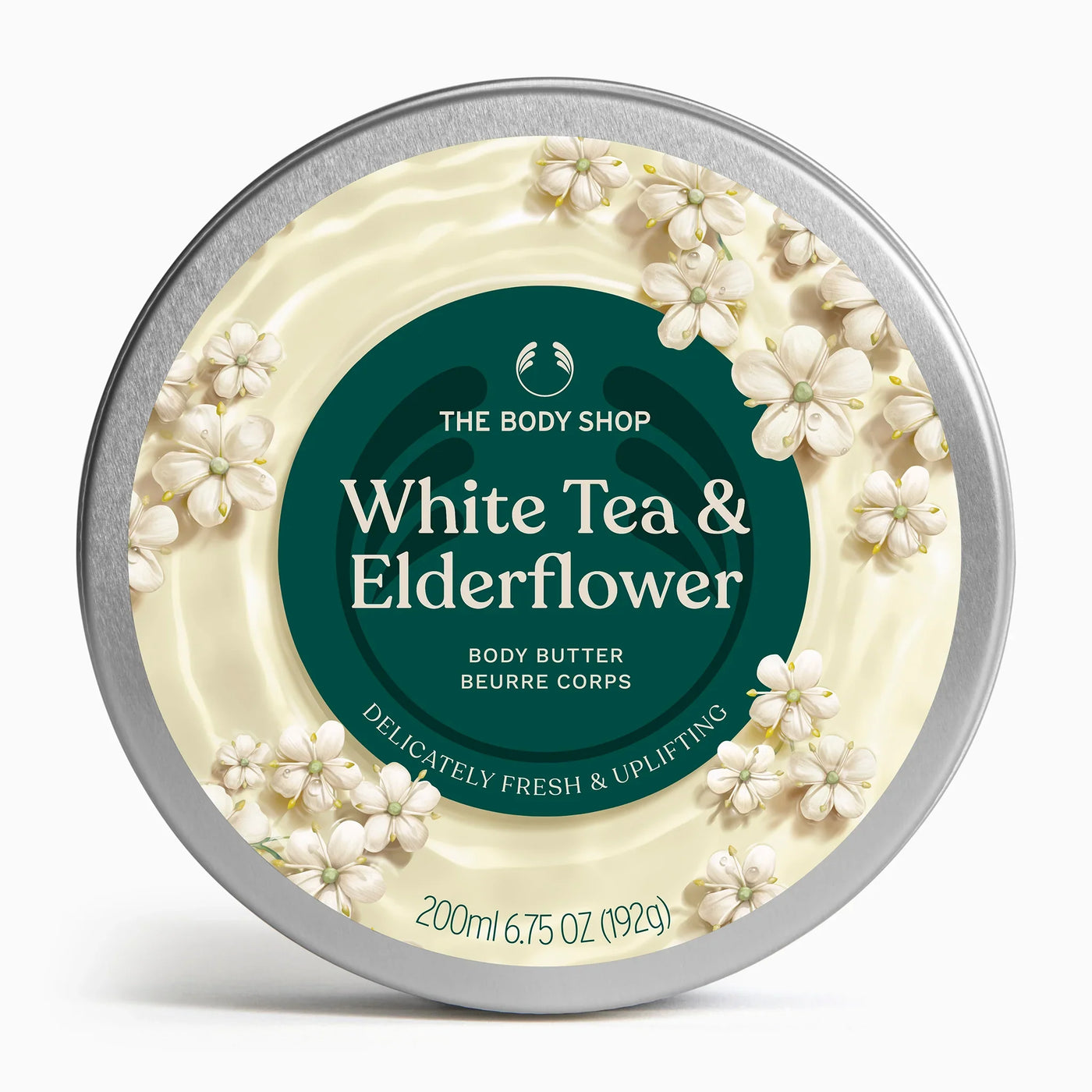 White Tea & Elderflower Body Butter – The Body Shop Mauritius